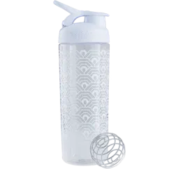 Шейкер Blender Bottle Sleek з кулькою 820 мл Aqua/Aqua