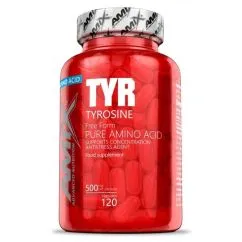 Амінокислота Amix Tyrosine 500 мг 120 капсул (8594159531901)