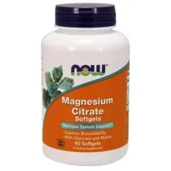 Мінерали Now Foods Magnesium 134 мг 90 софт гель (733739012975)