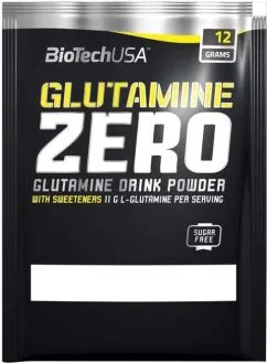 Амінокислота BiotechUSA Glutamine Zero 12 г Лимон (5999076218219)