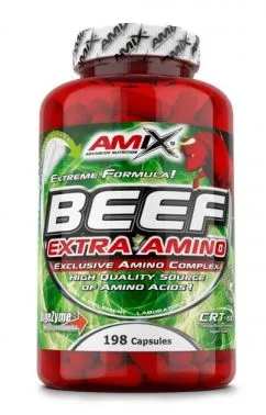 Амінокислота Amix BEEF Amino 198 капсул (8594159532540)