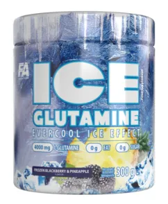 Амінокислота Fitness Authority Ice Glutamine 300 г Ожина-ананас(5902448248400)