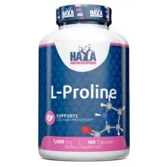 Амінокислота Haya Labs L-Proline 1000 мг 100 капсул (853809007844)