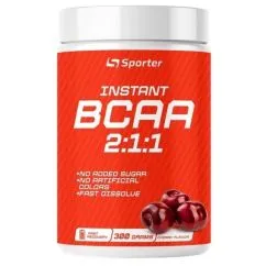 Амінокислота Sporter BCAA Instant 300 г Вишня (4820249721490)