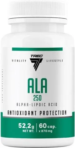 Жироспалювач Trec Nutrition ALA 250, 60 капсул (5902114017101)