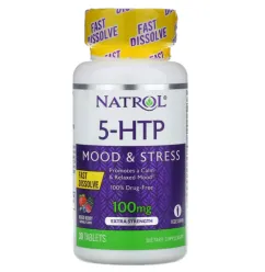 Амінокислоти Natrol 5-HTP 100mg F/D 30 таблеток (47469060442)