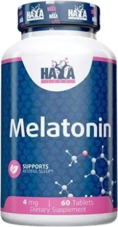Мелатонін Haya Labs Melatonin 4 мг 60 таблеток (858047007984)