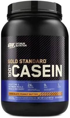 Протеїн Optimum Nutrition 100% Casein Protein 909 г Chocolate peanut butter (748927066296)
