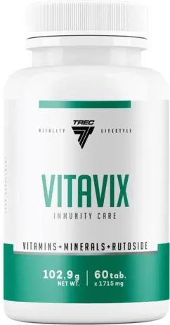 Витамины и минералы Trec Nutrition Vitavix 60 таб (5902114043322)