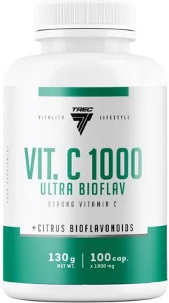 Витамины Trec Nutrition Vitamin C 1000 Ultra Bioflav 100 капс (5902114015169)