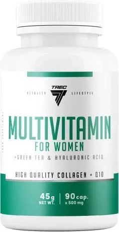 Вітаміни і мінерали Trec Nutrition Multivitamin For Women 90 капсул (5902114041694)