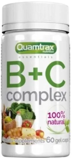 Витамины Quamtrax B+C Complex 60 капс 07/2023 (8436046973077)