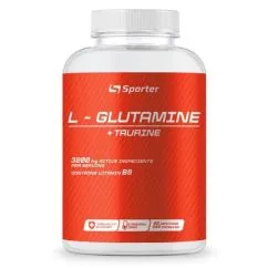 Амінокислота Sporter L - Glutamine + Taurine 240 капс (4820249721025)