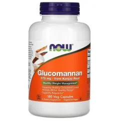 Витамины Now Foods Glucomannan 575 мг 180 veg caps (733739065124)