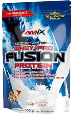 Протеин Amix Whey-Pro Fusion 500 г Белый шоколад (8594060008356)