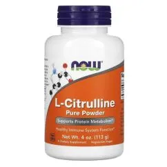 Амінокислоти Now Foods L-Citrulline Pure 113 г (733739002143)