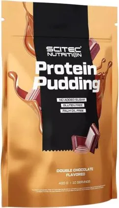Протеїн Scitec Nutrition Protein Pudding 400г Double chocolate (728633111961)