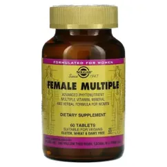 Вітаміни і мінерали Solgar Female Multiple 60 таб (33984591981)