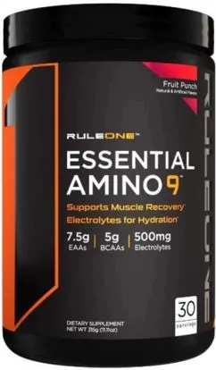 Амінокислота R1 (Rule One) Essential Amino 9 345 г Фруктовий пунш (837234109649)