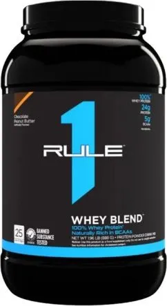 Протеїн R1 (Rule One) Whey Blend 888 г Шоколад з арахісовим маслом (853414006508)