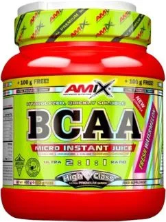 Амінокислота Amix BCAA Micro Instant Juice 400 г + 100 г Ананас (8594159538498)