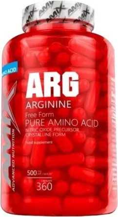 Амінокислота Amix Arginine 360 капс (8594159531895)