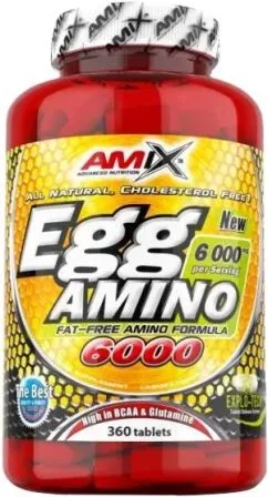 Амінокислота Amix EGG Amino 6000 360 таблеток (8594159532571)