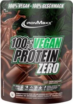 Протеин IronMaxx 100 % Vegan Protein Zero 500 г Шоколад-Кокос (4260639152709)