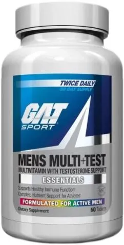 Вітаміни GAT Men's Multi+Test 60 таб (859613220066)