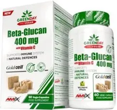 Натуральная добавка Amix GreenDay ProVegan BetaGlucan 400 мг 60 веган капс (8594159534117)