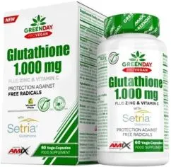 Натуральная добавка Amix GreenDay ProVegan Setria® Glutathione 1000 60 веган капс (8594060002217)