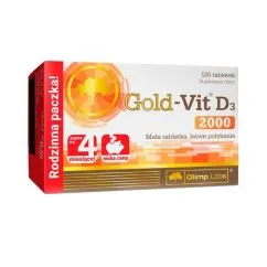 Витамины Olimp Gold Vit D3 2000 120 таб (5901330070372)