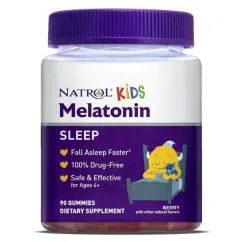 Аминокислота Natrol Kid's Melatonin 1 мг 90 желейок (47469075309)