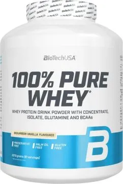 Протеїн Biotech 100% Pure Whey 2270 г Бурбон-ваніль (5999076217779)