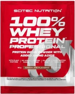 Пробник 100% Whey Protein Professional 30 г Chocolate (5999100001589)