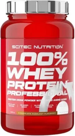 Протеин Scitec Nutrition 100% Whey Protein Prof 920 г Chocolate-Hazelnuts (728633101672)