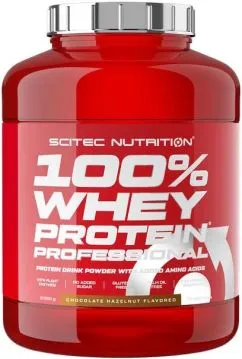 Протеин Scitec Nutrition 100% Whey Protein Prof 2350 г Chocolate hazelnuts (5999100012677)