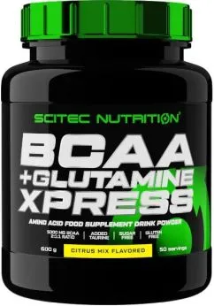 Амінокислота Scitec Nutrition BCAA+Glutamine Xpress 600 г Citrus mix (5999100009073)