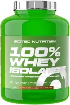 Протеїн Scitec Nutrition 100% Whey Isolate 2000 г Choco-hazelnut (5999100023055)