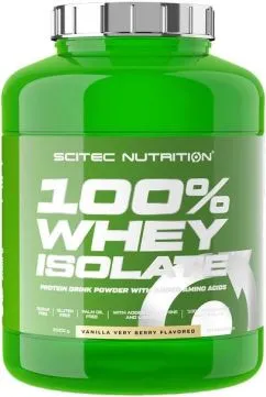 Протеин Scitec Nutrition 100% Whey Isolate 2000 г Berry-Vanilla (5999100023062)