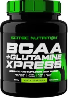 Аминокислота Scitec Nutrition BCAA+Glutamine Xpress 600 г Apple (5999100000032)