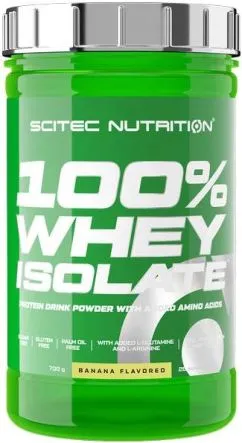 Протеїн Scitec Nutrition 100% Whey Isolate 700 г Banana (728633103669)