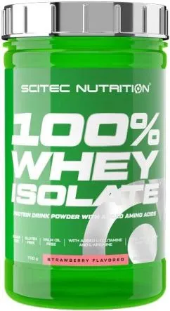 Протеїн Scitec Nutrition 100% Whey Isolate 700 г Strawberry (728633103638)