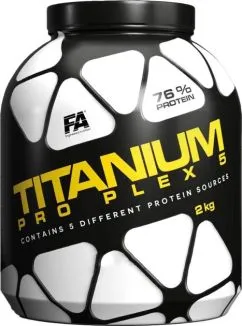 Протеин Fitness Authority Titanium Pro Plex 5 2 кг Клубника-банан (5902448262611)