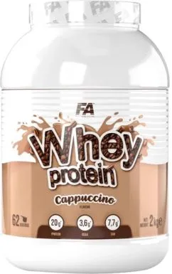 Протеїн Fitness Authority Wellness Line Whey Protein 2 кг Капучино (5902448262680)