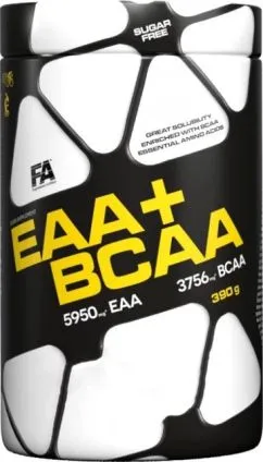 Амінокислота Fitness Authority EAA+BCAA 390 г Манго-лимон (5902448237916)