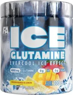Амінокислота Fitness Authority Ice Glutamine 300 г Манго-лимон (5902448248424)