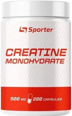 Креатин Sporter Monohydrate 200 капсул (4820249721759)