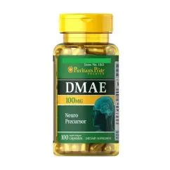 Амінокислоти Puritan's Pride DMAE 100 мг 100 капсул (74312118616)