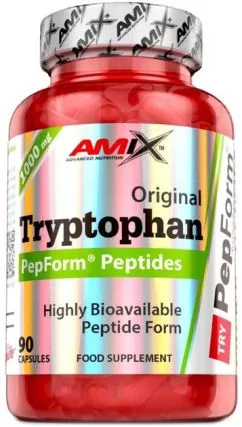 Аминокислота Amix Tryptophan PepForm Peptides 500 мг 90 капсул (8594159539907)